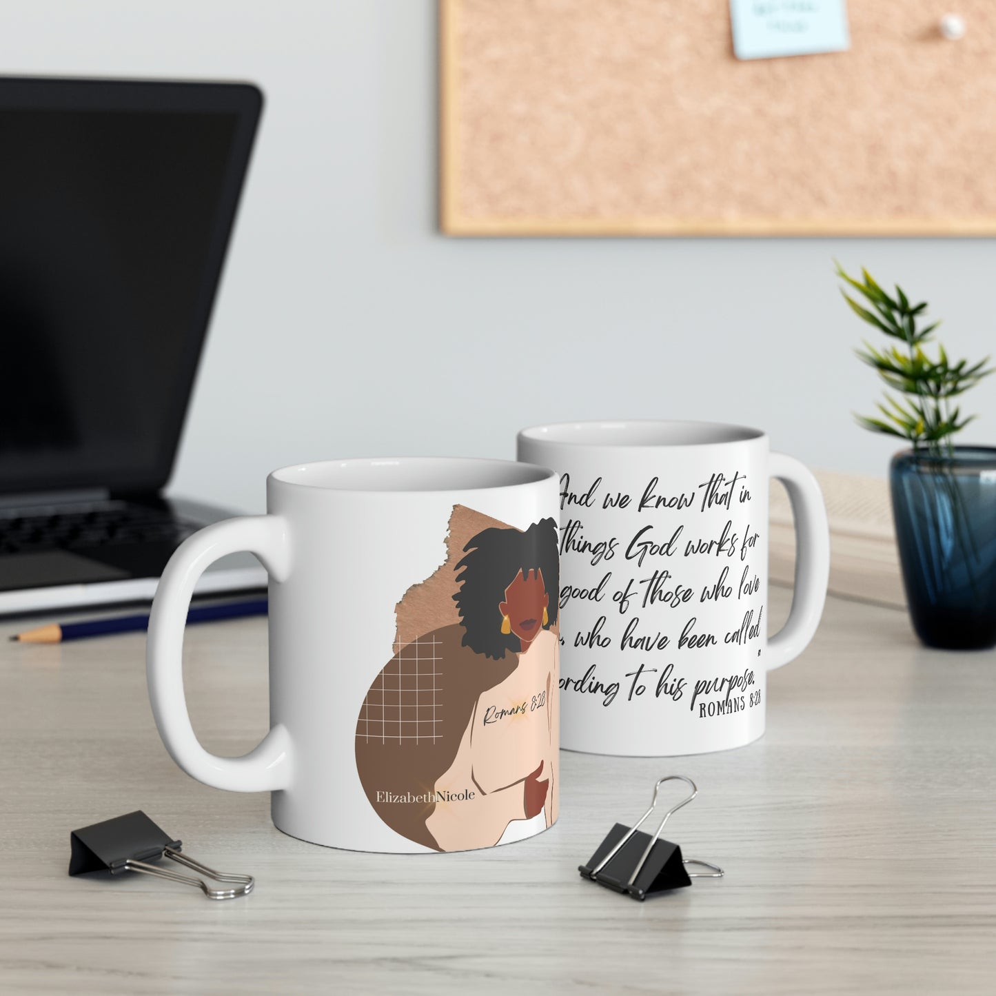 Romans 8:28 - All Things Mug