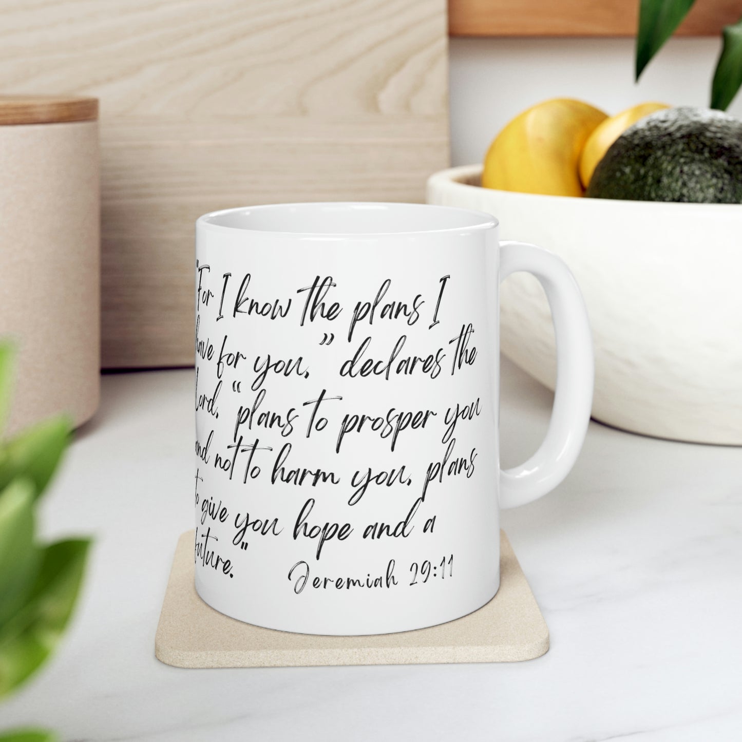 Jeremiah 29:11 - The Plans Mug