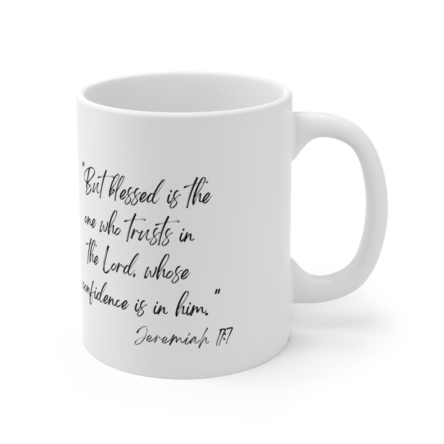 Jeremiah 17:7 - Confidence Mug